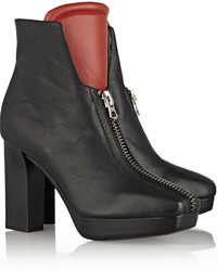 Acne Studios Vita Two Tone Leather Ankle Boots