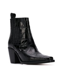 Ganni Western Ankle Boots