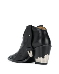 Toga Pulla Western Style Ankle Boots