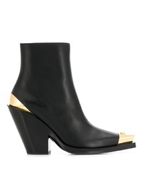 Versace Western Style Ankle Boots