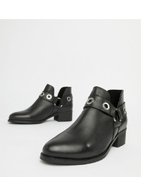 Park Lane Wide Fit Leather Ankle Boots