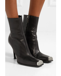 Calvin Klein 205W39nyc Wilamiona Med Leather Ankle Boots