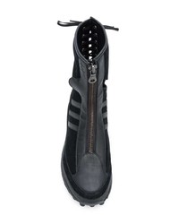 Yohji Yamamoto X Adidas Zip And Lace Boots