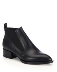Vince Yarrow Leather Ankle Boots