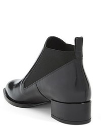 Vince Yarrow Leather Chelsea Ankle Boot