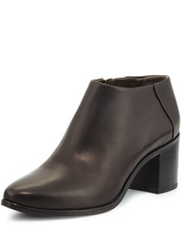 Coclico Zig Leather Ankle Boot Black