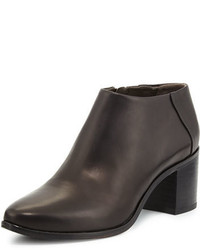 Coclico Zig Leather Ankle Boot Black