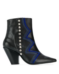Toga Pulla Zig Zag Ankle Boots