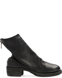 Guidi Zip Detail Ankle Boots