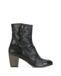 Ink Zipped Ankle Boots Unavailable