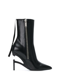 Unravel Project Zipped Heel Boots