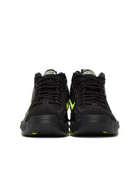 Nike Black Air Total Max Uptempo Sneakers