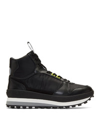 Givenchy Black Tr3 Runner High Top Sneakers
