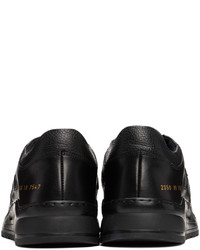 Common Projects Black Track Technical Sneakers