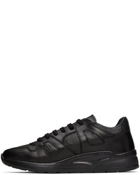 Common Projects Black Track Technical Sneakers