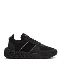 Giuseppe Zanotti Black Ulan Urchin Sneakers