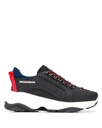 DSQUARED2 Contrast Panel Chunky Sole Sneakers
