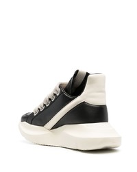 Rick Owens Geth Runner Leather Sneakers