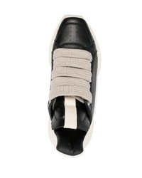 Rick Owens Geth Runner Leather Sneakers