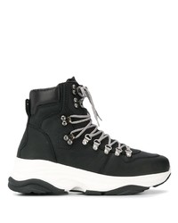 DSQUARED2 Leather High Top Trainers