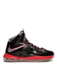 Nike Lebron X Hi Top Sneakes