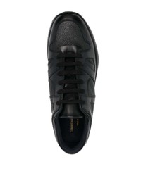 Common Projects Track Technical Leather Low Top Sneakers