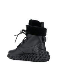 Giuseppe Zanotti Urchin Fur Trim Sneakers