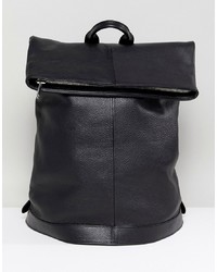 ASOS WHITE 100% Leather Backpack