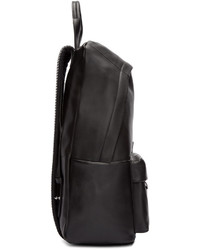 McQ Alexander Ueen Black Studded Straps Backpack