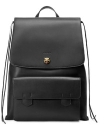 Gucci Animalier Leather Backpack