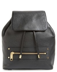 Milly Astor Leather Backpack