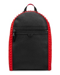 Christian Louboutin Backparis Leather Backpack In Blackloubiblack At Nordstrom