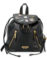 Moschino Badge Appliqu Backpack