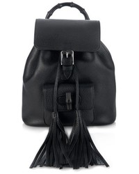 Gucci Bamboo Mini Leather Backpack