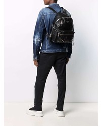 Moschino Biker Style Backpack