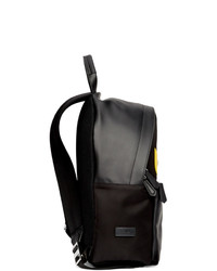 Fendi Black And Yellow Bag Bugs Backpack