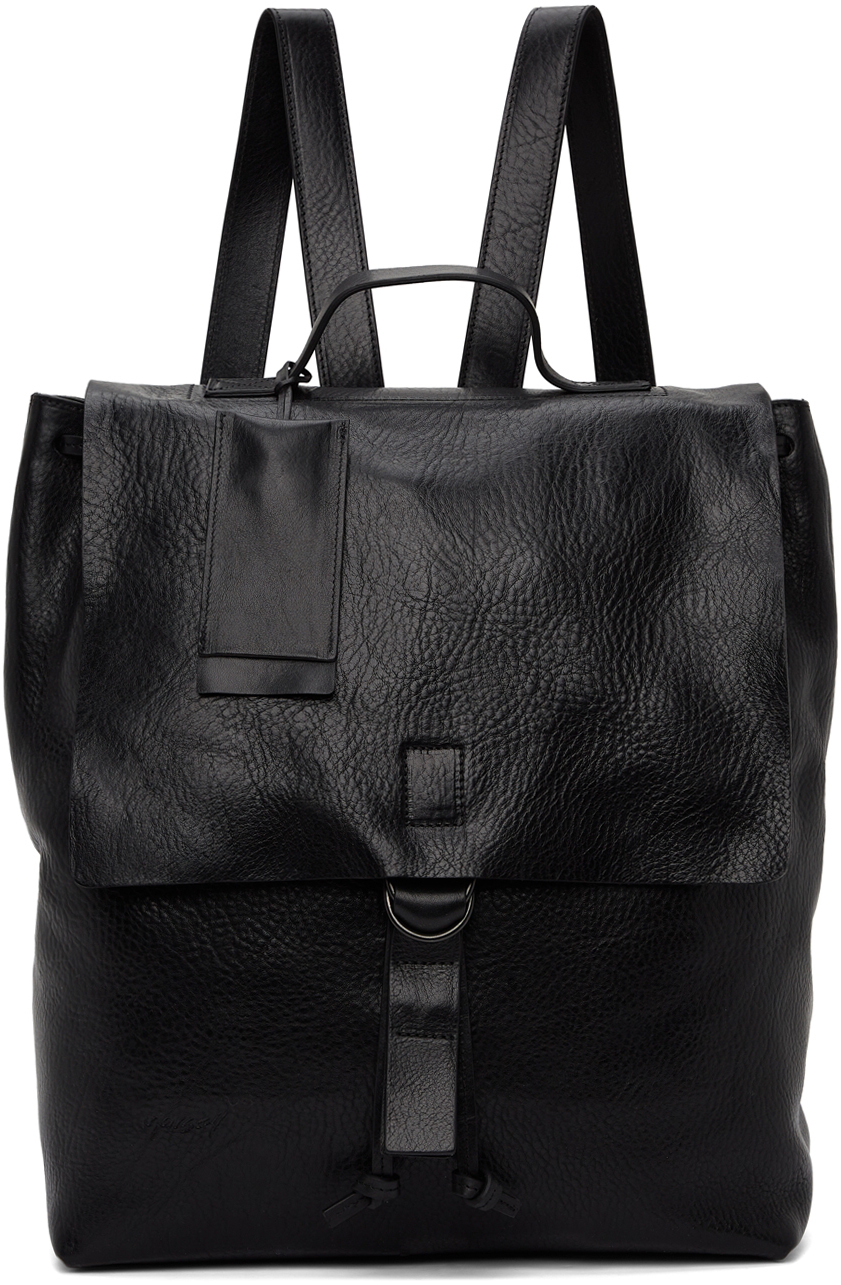 Marsèll Black Cartaino Backpack, $1,825 | SSENSE | Lookastic