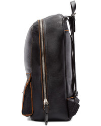 3.1 Phillip Lim Black Grained Leather Honor Backpack