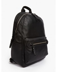 Lanvin Black Leather Backpack