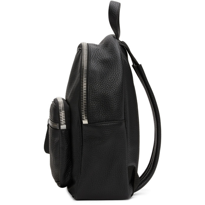 Maison Margiela Black Leather Backpack, $1,540 | SSENSE | Lookastic