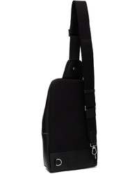 Paul Smith Black Leather Backpack