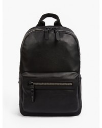 Lanvin Black Leather Backpack