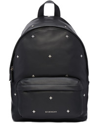 Givenchy Black Leather Cross Backpack