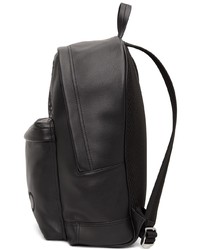 Kenzo Black Leather K Tiger Backpack