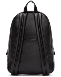 Marc Jacobs Black Leather Large Biker Backpack