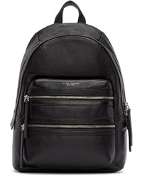 Marc Jacobs Black Leather Large Biker Backpack