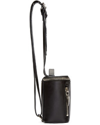 Giuseppe Zanotti Black Leather Mini Clopper Backpack