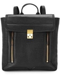 3.1 Phillip Lim Black Leather Pashli Backpack