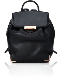 Alexander Wang Black Leather Prisma Backpack