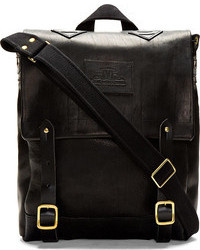 Junya Watanabe Black Leather Seil Marschall Edition Backpack